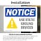 Signmission Safety Culture Sign, 5 in Width, Vinyl Decal, Rectangle OS-2PACK-NS-D-35-L-18814 - alternate 6